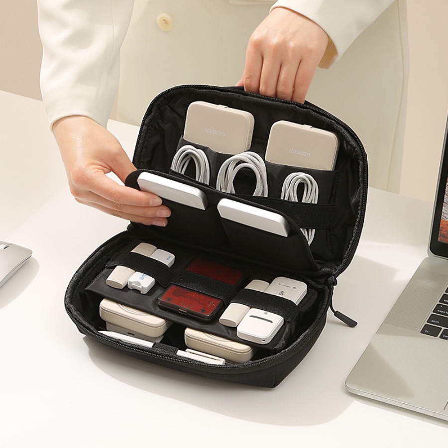 Tech Accessories Travel Organizer Pouch - Portable Travel Cord Organizer Electronic Storage