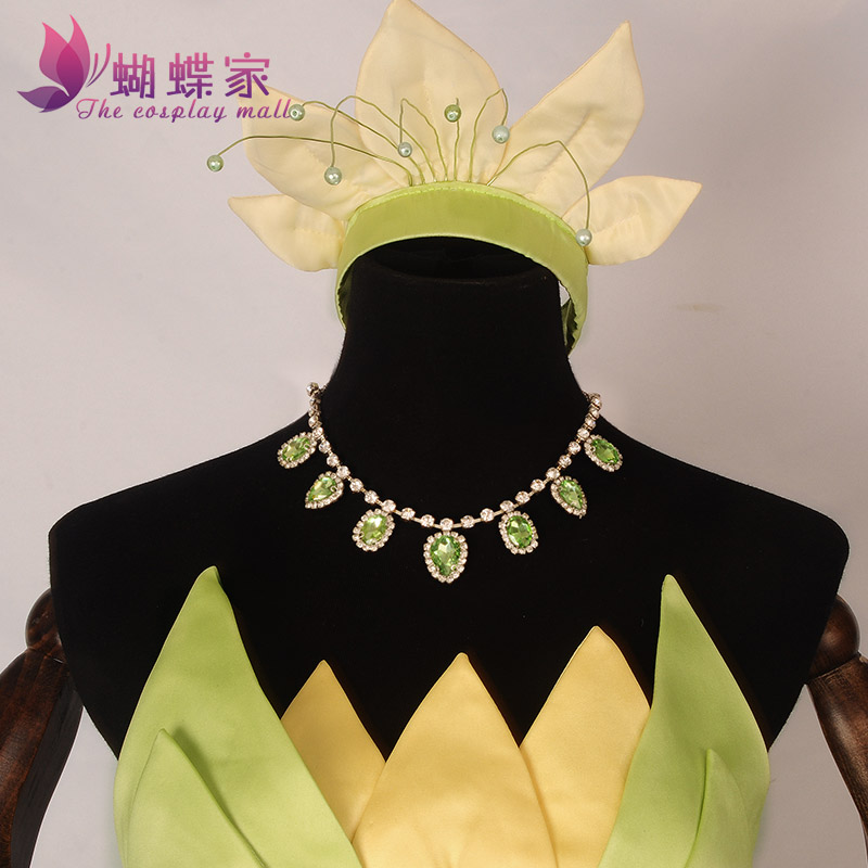 Princess Tiana Dress Cosplay C - Tech Accessories Women ulasan dan harga