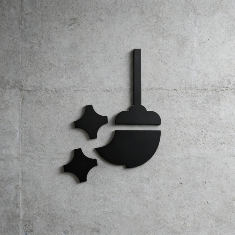3D Acrylic Washroom Sign Self- - Tech Room Accessories ulasan dan harga