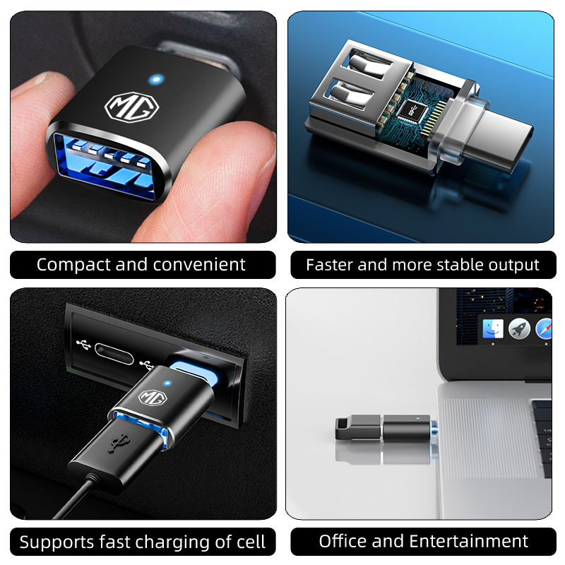 Car LED Type C To USB 3.0 Adap - Tech Car Accessories ulasan dan harga