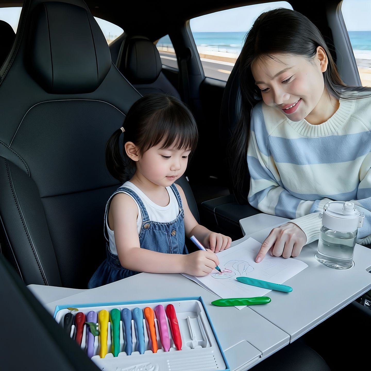 Foldable Car Desk For Tesla Mo - Tech Car Accessories ulasan dan harga