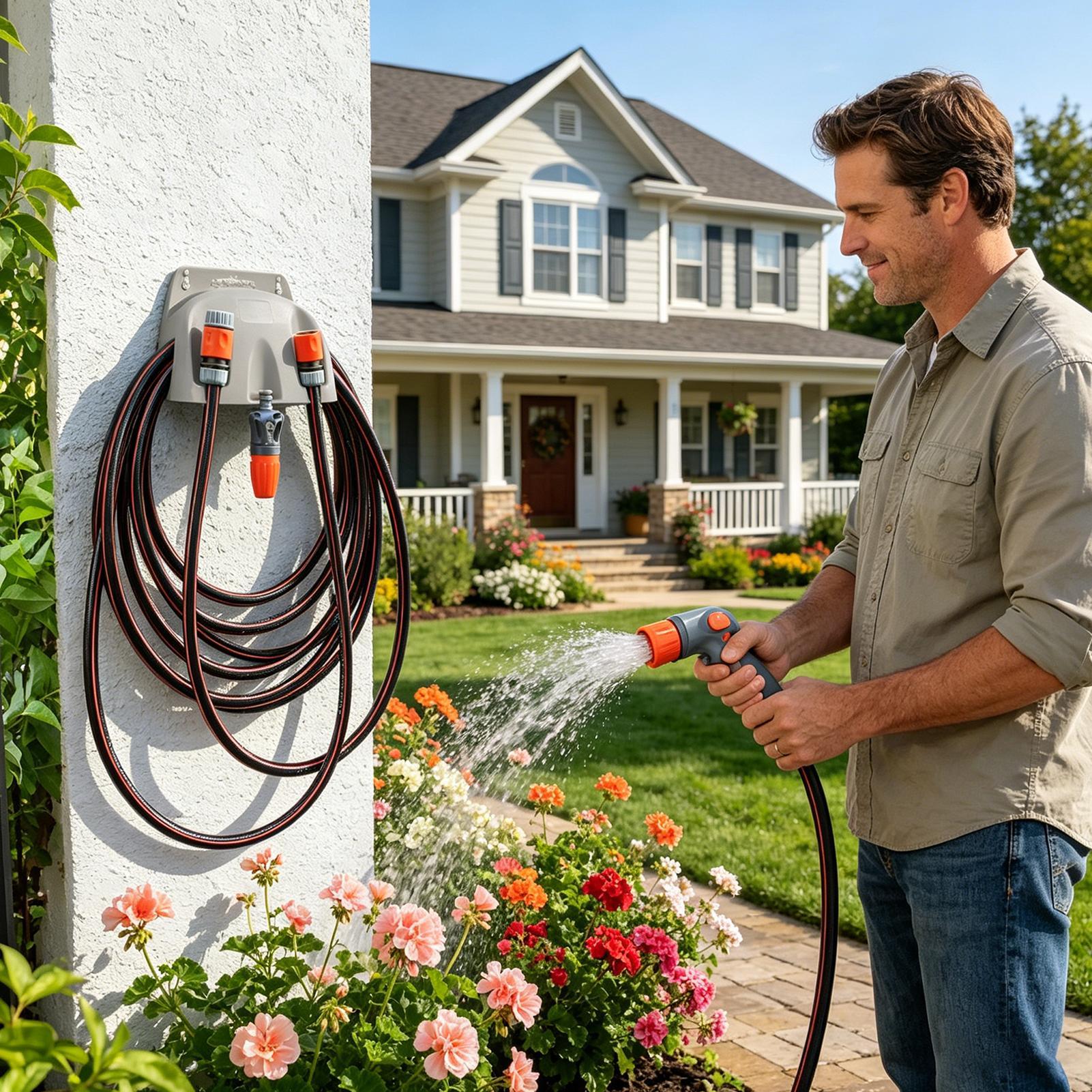Hose Hanger Wall Mount Heavy D - Tech Room Accessories ulasan dan harga