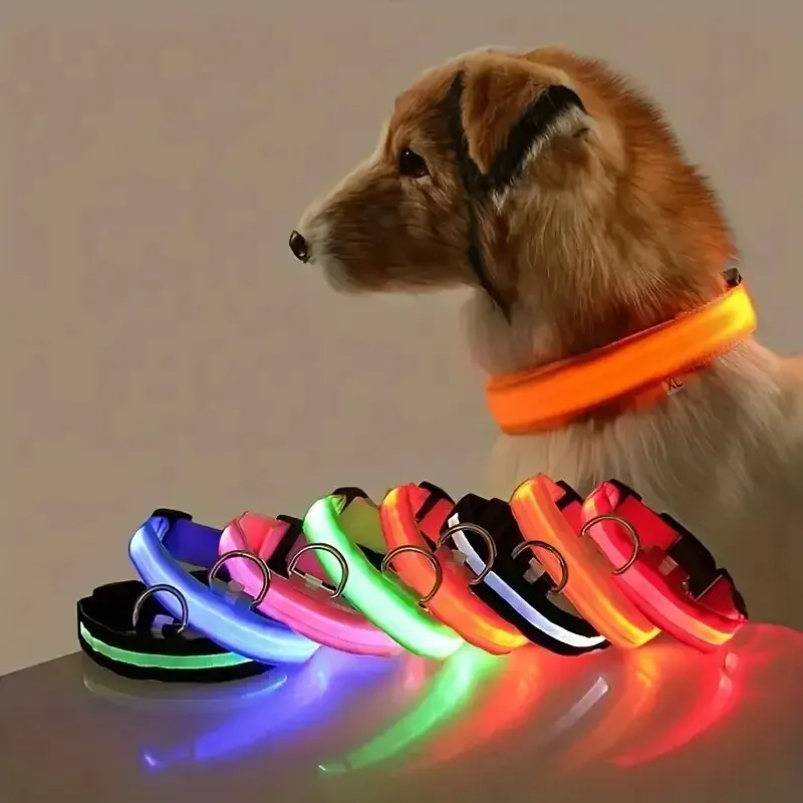 Nylon LED Night Safety Flashin - Tech Dog Accessories ulasan dan harga