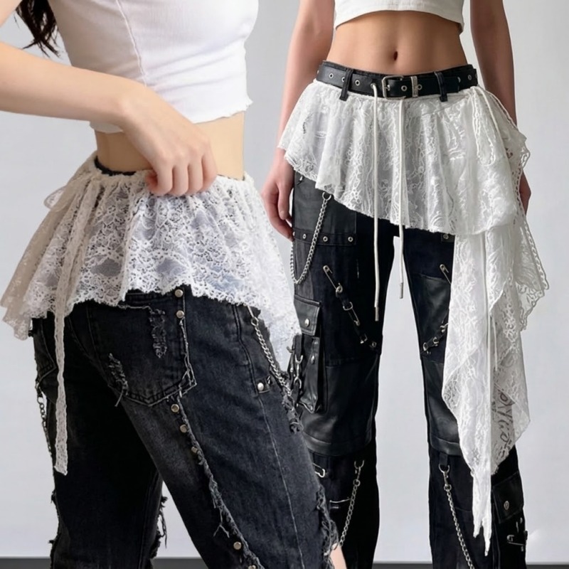 Hip Hop Dance Lace Waistband W - Tech Wear Accessories ulasan dan harga