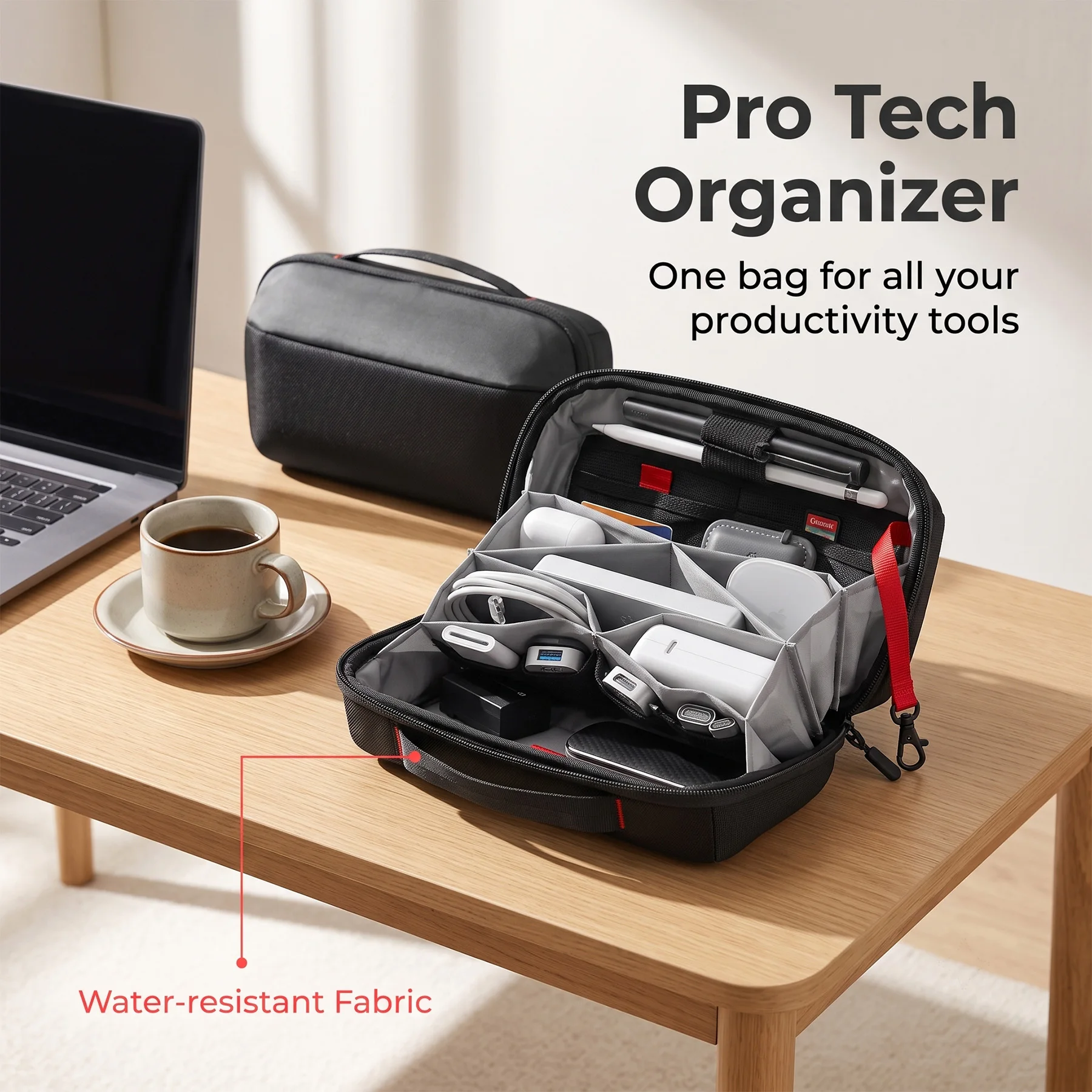 Travel Tech Organizer Pouch, W - Tech Accessories Travel Organizer Pouch ulasan dan harga