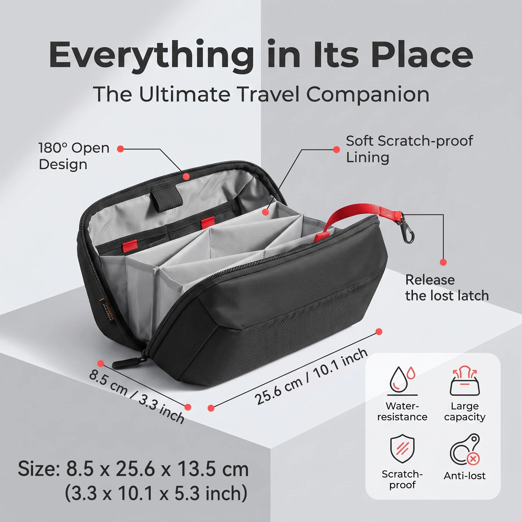 Travel Tech Organizer Pouch, W - Tech Accessories Travel Organizer Pouch ulasan dan harga