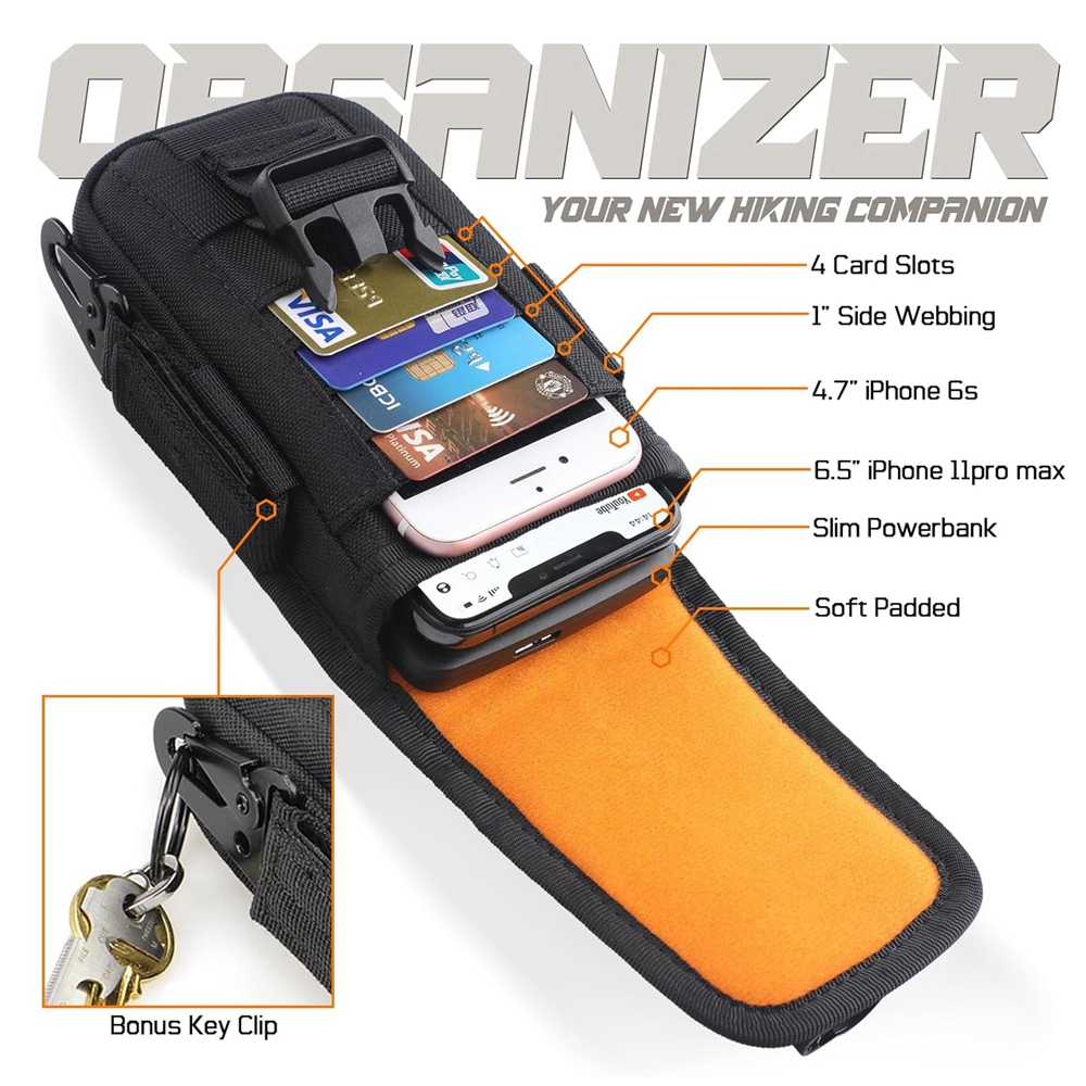 Tactical Phone Pouch Molle,Sma - Tech Wear Accessories ulasan dan harga