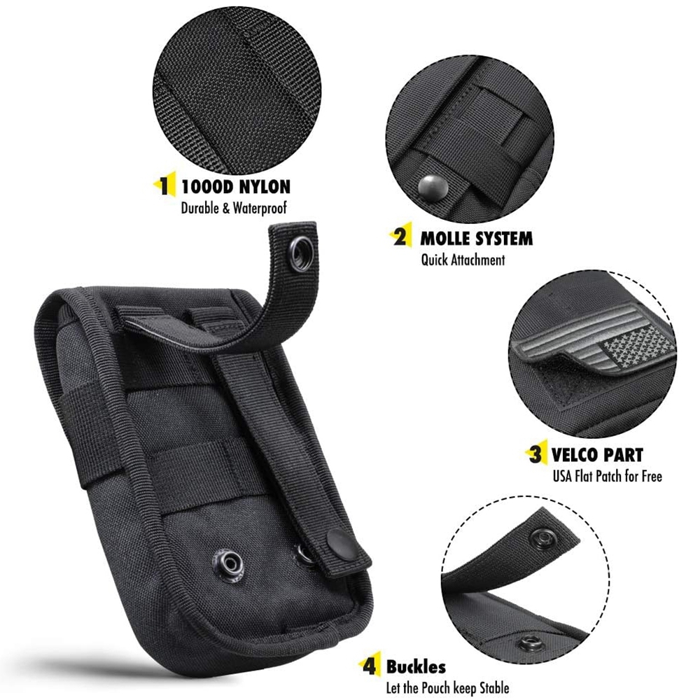 Tactical Phone Pouch Molle,Sma - Tech Wear Accessories ulasan dan harga