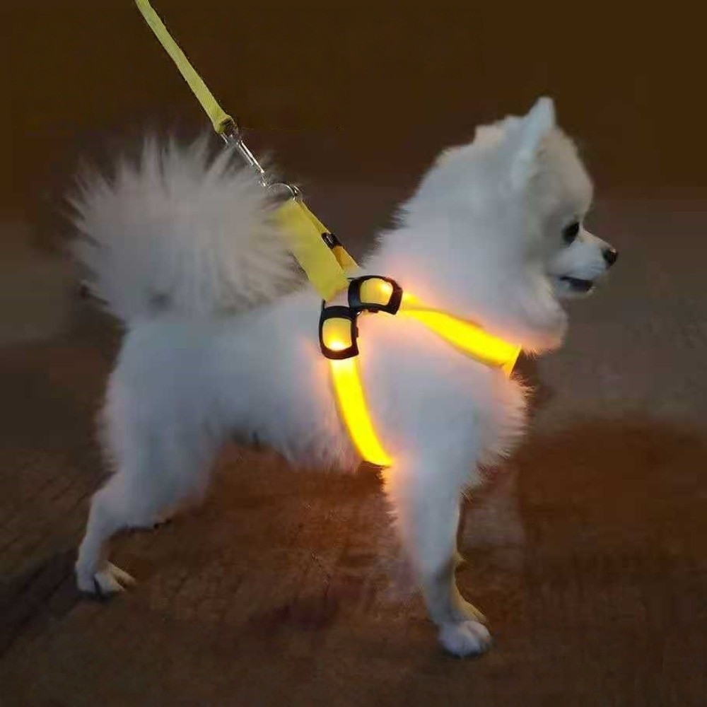 Breathable Light Up LED Dog Ha - Tech Dog Accessories ulasan dan harga