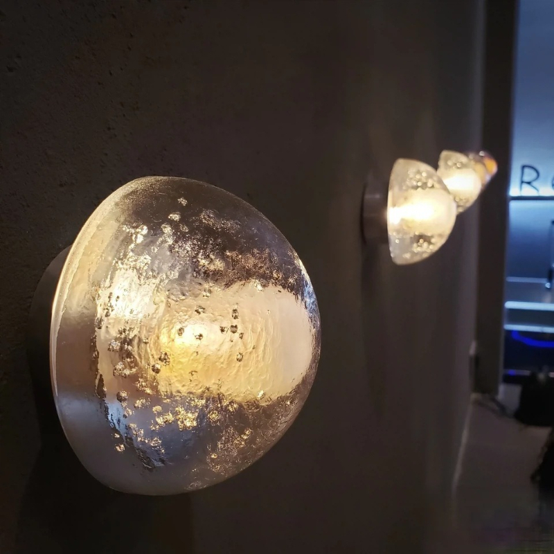 Crystal Glass Wall Lamp Living - Tech Room Accessories ulasan dan harga
