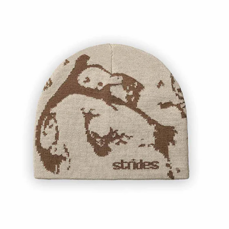 Men Beanie Strides Splatter Be - Tech Wear Accessories ulasan dan harga
