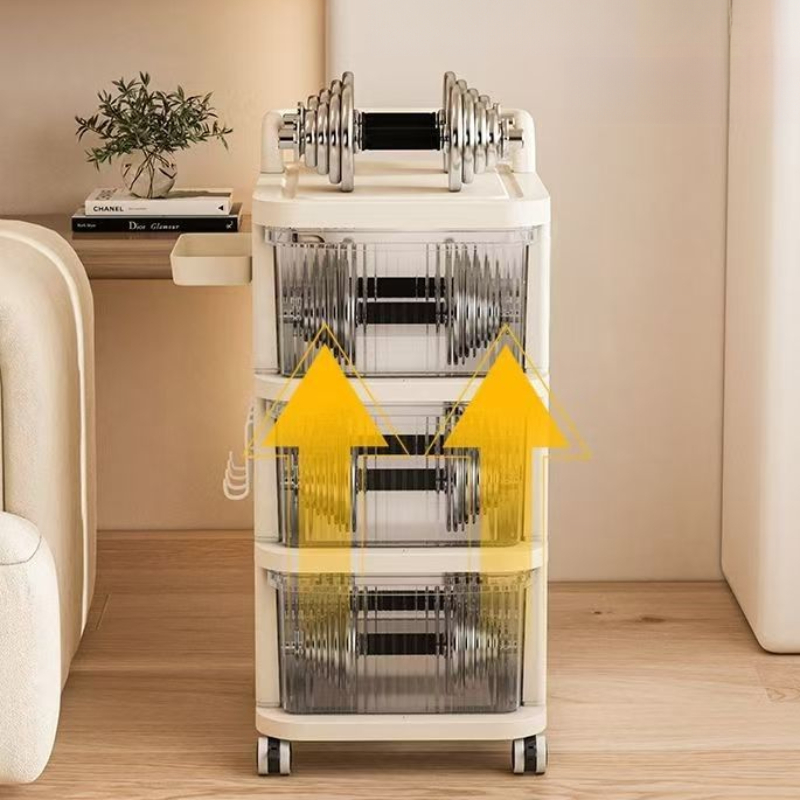 Rolling Storage Cart Pegboard  - Tech Room Accessories ulasan dan harga