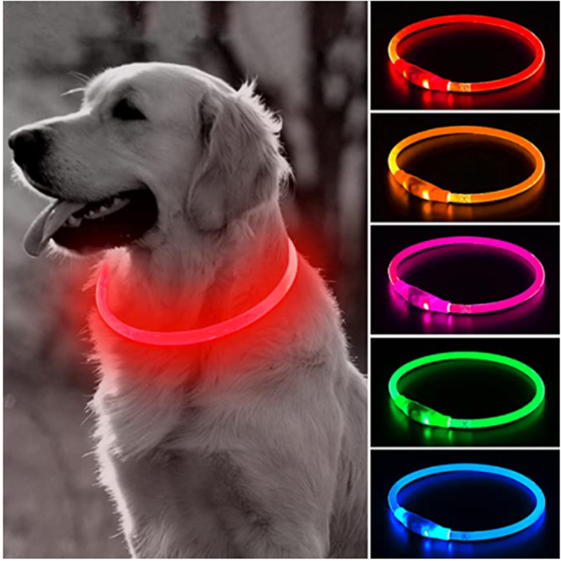 Led Light Dog Collar Detachabl - Tech Dog Accessories ulasan dan harga