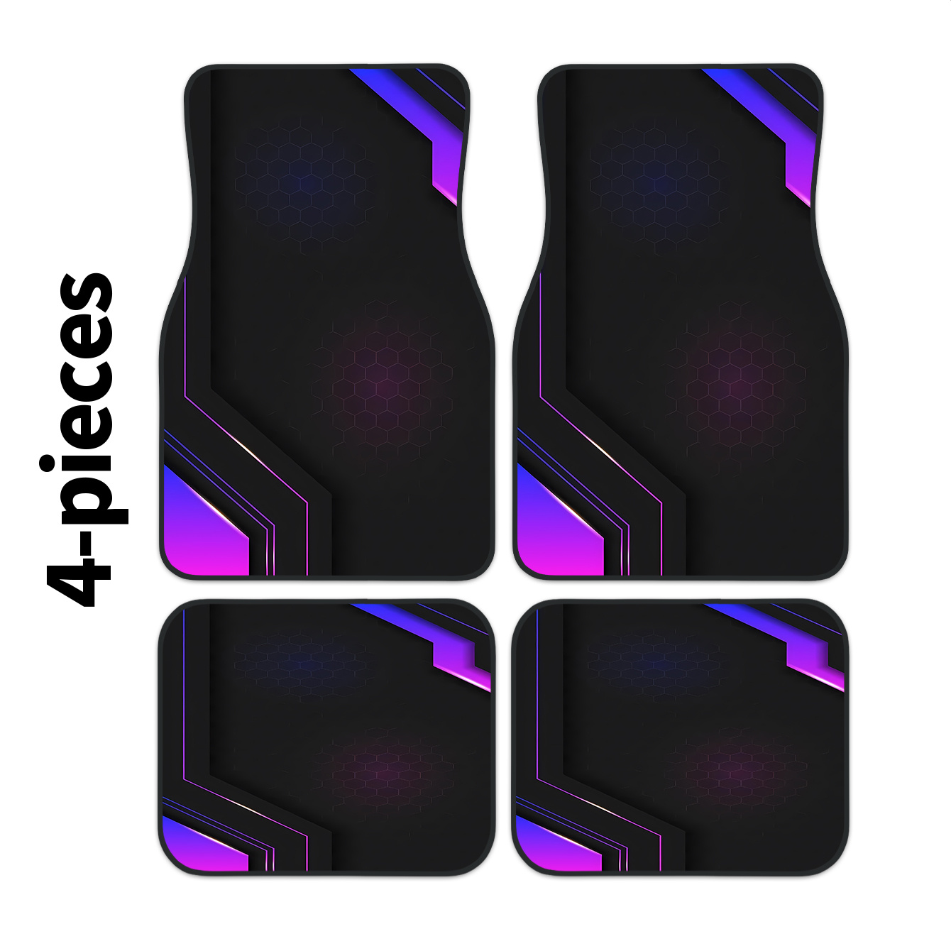 4pcs 2D High-Tech Geometric Pa - Tech Protect Accessories ulasan dan harga