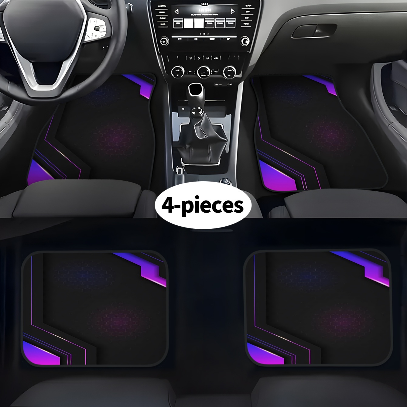4pcs 2D High-Tech Geometric Pa - Tech Protect Accessories ulasan dan harga