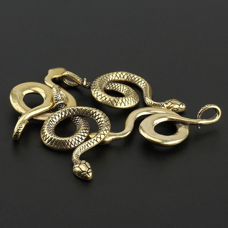 1/2Pcs Snake Zodiac Pendant Vi - Tech Room Accessories ulasan dan harga
