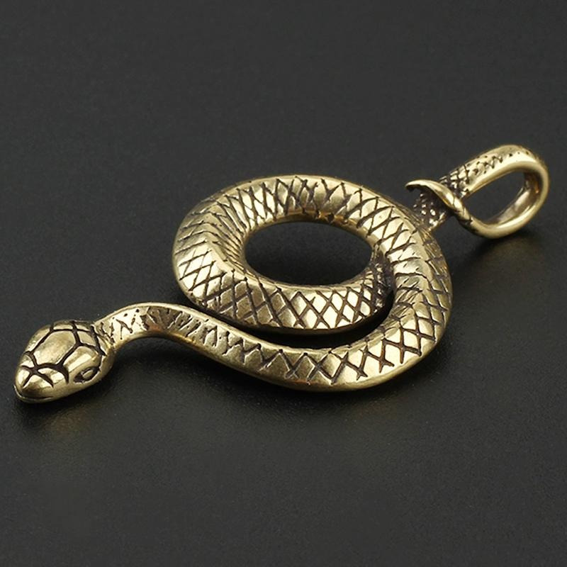 1/2Pcs Snake Zodiac Pendant Vi - Tech Room Accessories ulasan dan harga