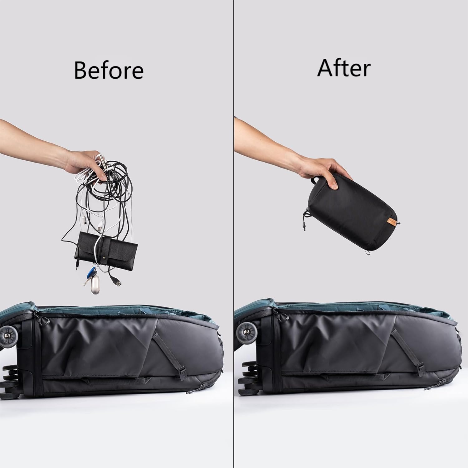 FOR Travel Use PGYTECH Waterpr - Tech Accessories Travel Organizer Pouch ulasan dan harga