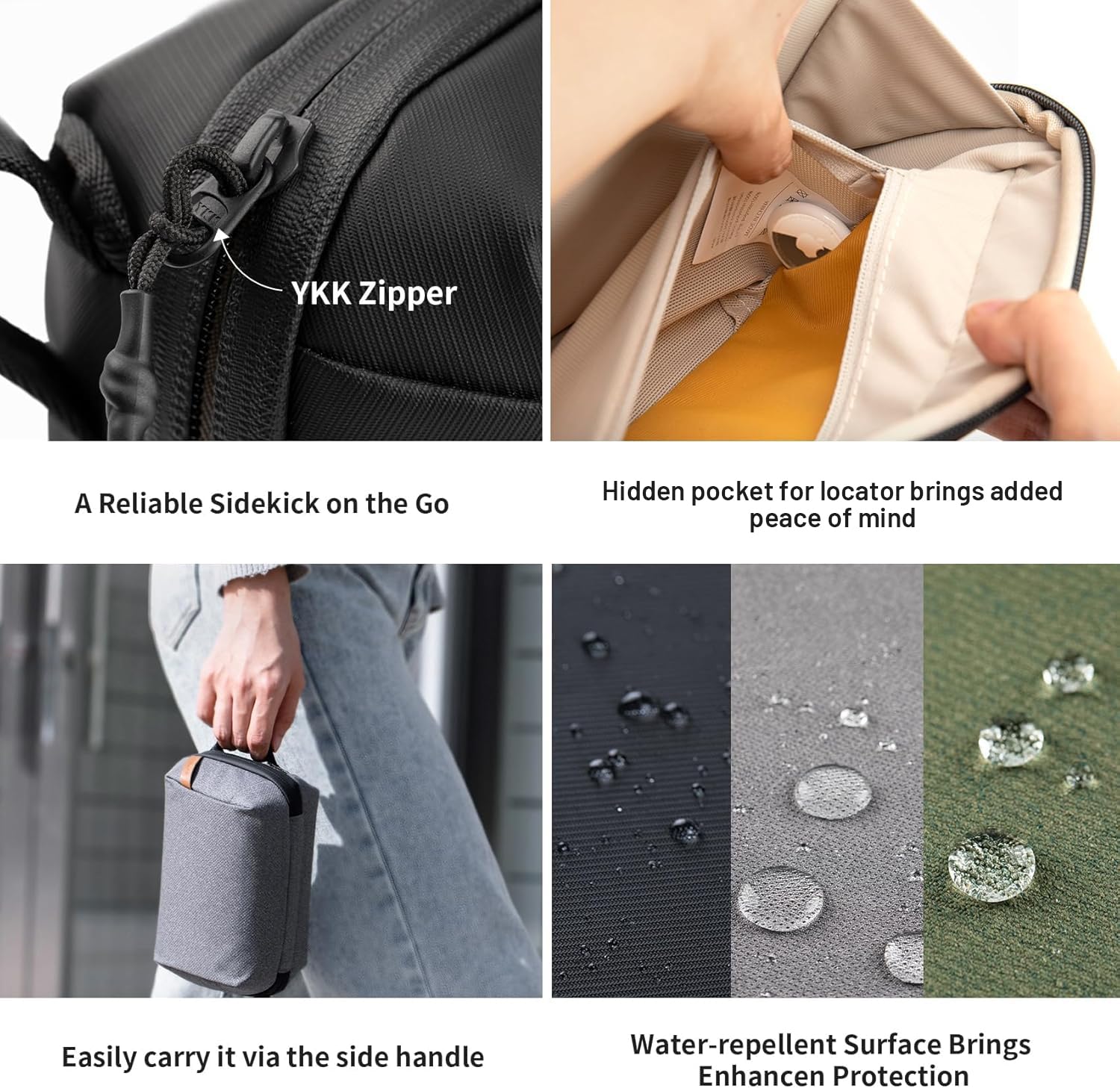 FOR Travel Use PGYTECH Waterpr - Tech Accessories Travel Organizer Pouch ulasan dan harga