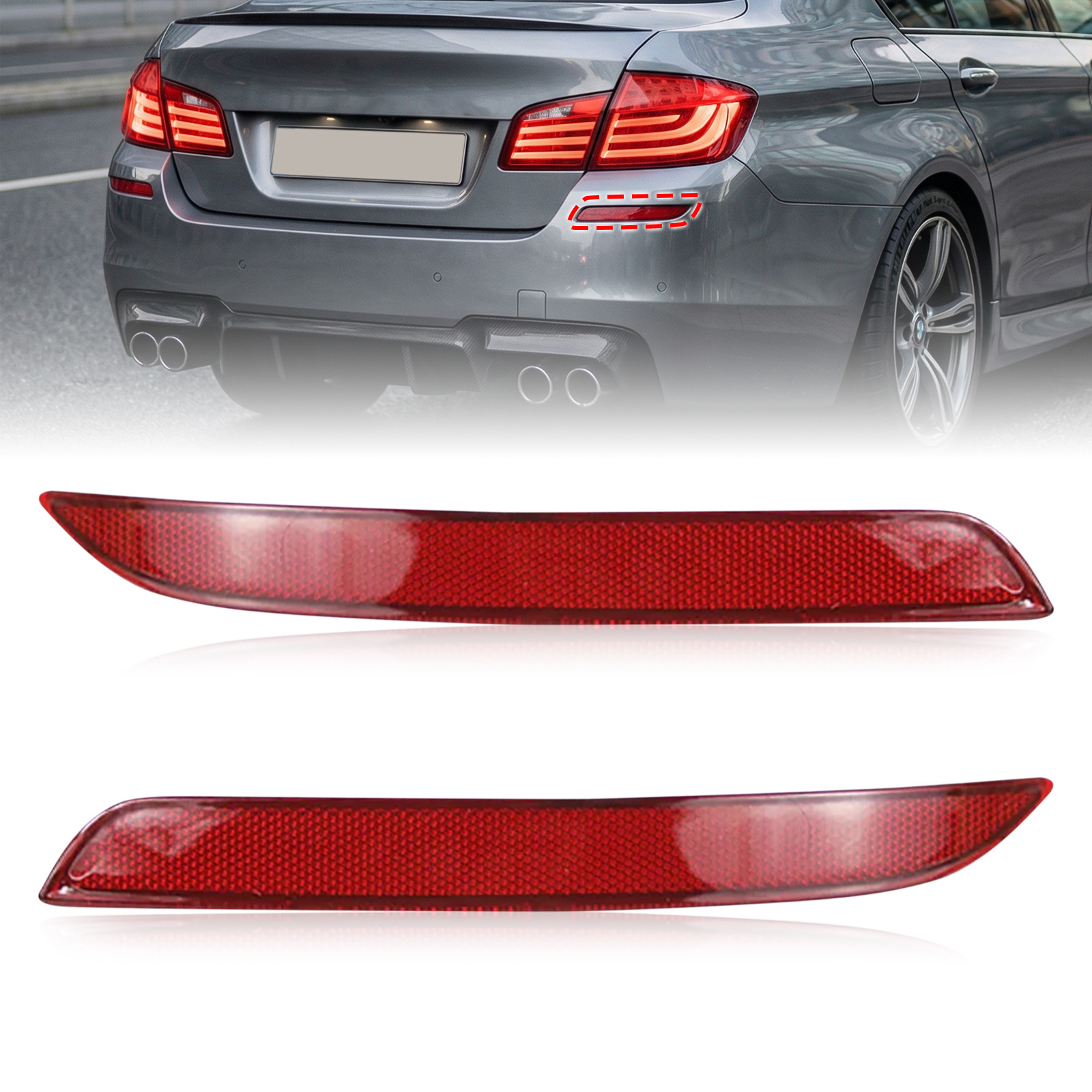 For BMW F10 F11 F18 with M-Tec - Top Tech Accessories ulasan dan harga
