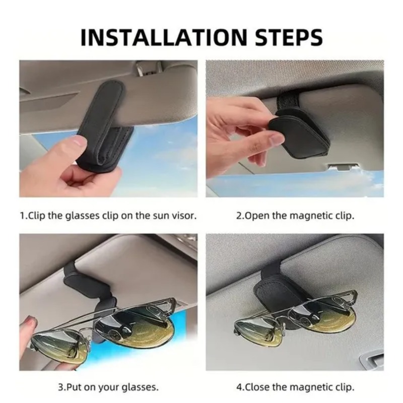 Car Sun Visor Glasses Case Hol - Tech Car Accessories ulasan dan harga