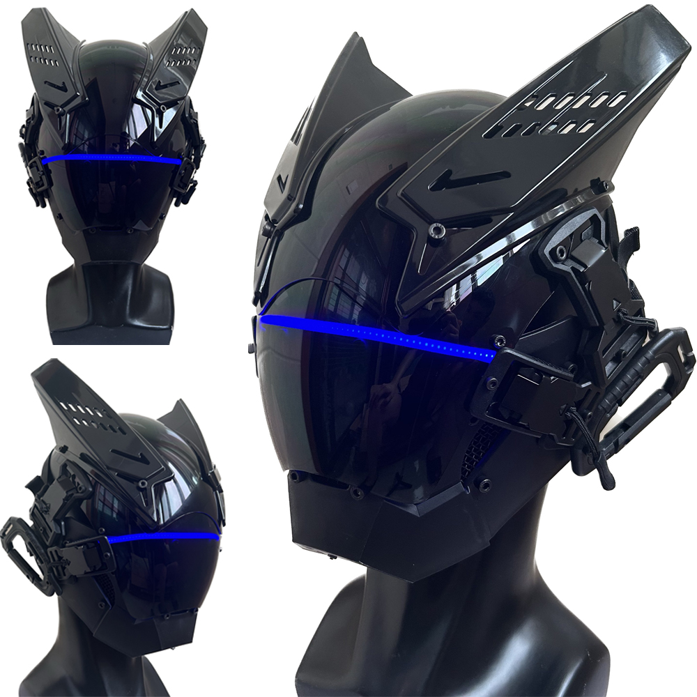 Cyberpunk Punk Mask Helmet,Fut - Tech Wear Accessories ulasan dan harga