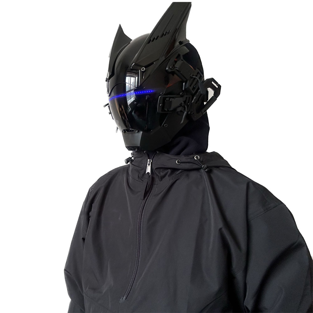 Cyberpunk Punk Mask Helmet,Fut - Tech Wear Accessories ulasan dan harga