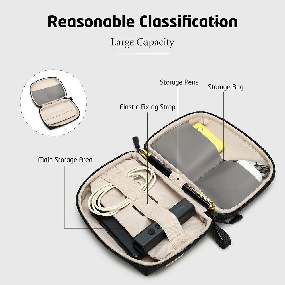 Large Capacity Tech Organizer  - Tech Accessories Travel Organizer Pouch ulasan dan harga