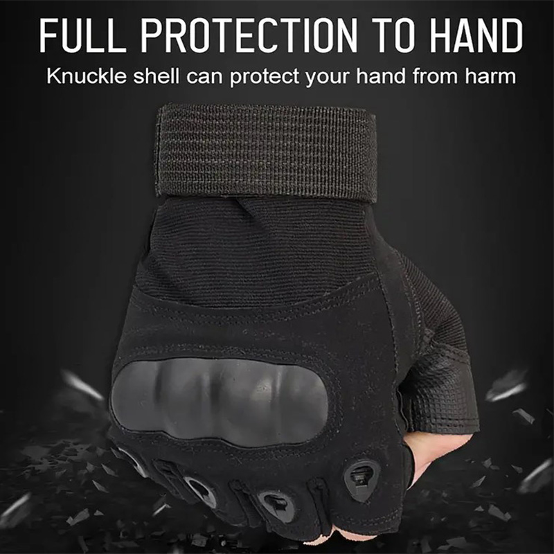 1Pair Tactical Fingerless Glov - Tech Wear Accessories ulasan dan harga