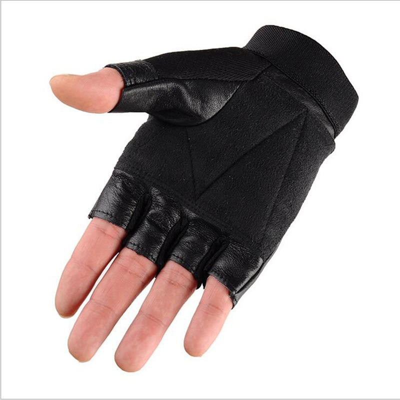 Men's Half Finger Leather Fitn - Tech Wear Accessories ulasan dan harga