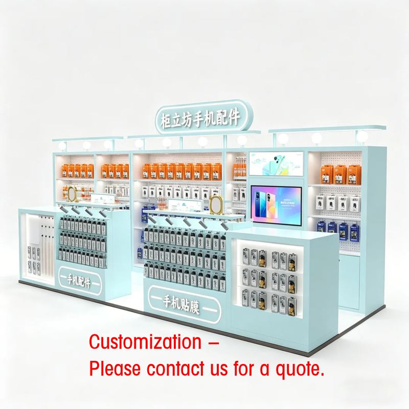 custom.Custom Light Blue Phone - Tech Accessories Kiosk ulasan dan harga
