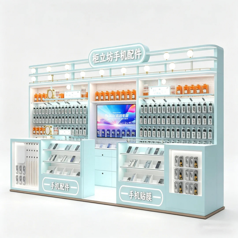 custom.Custom Light Blue Phone - Tech Accessories Kiosk ulasan dan harga