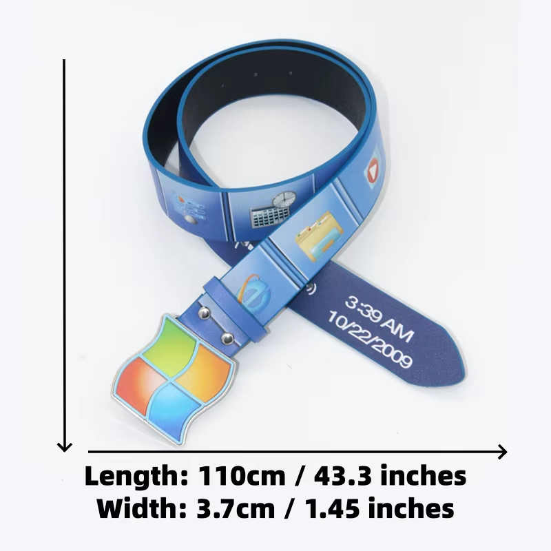 Retro Desktop UI Printed Pin B - Tech Wear Accessories ulasan dan harga