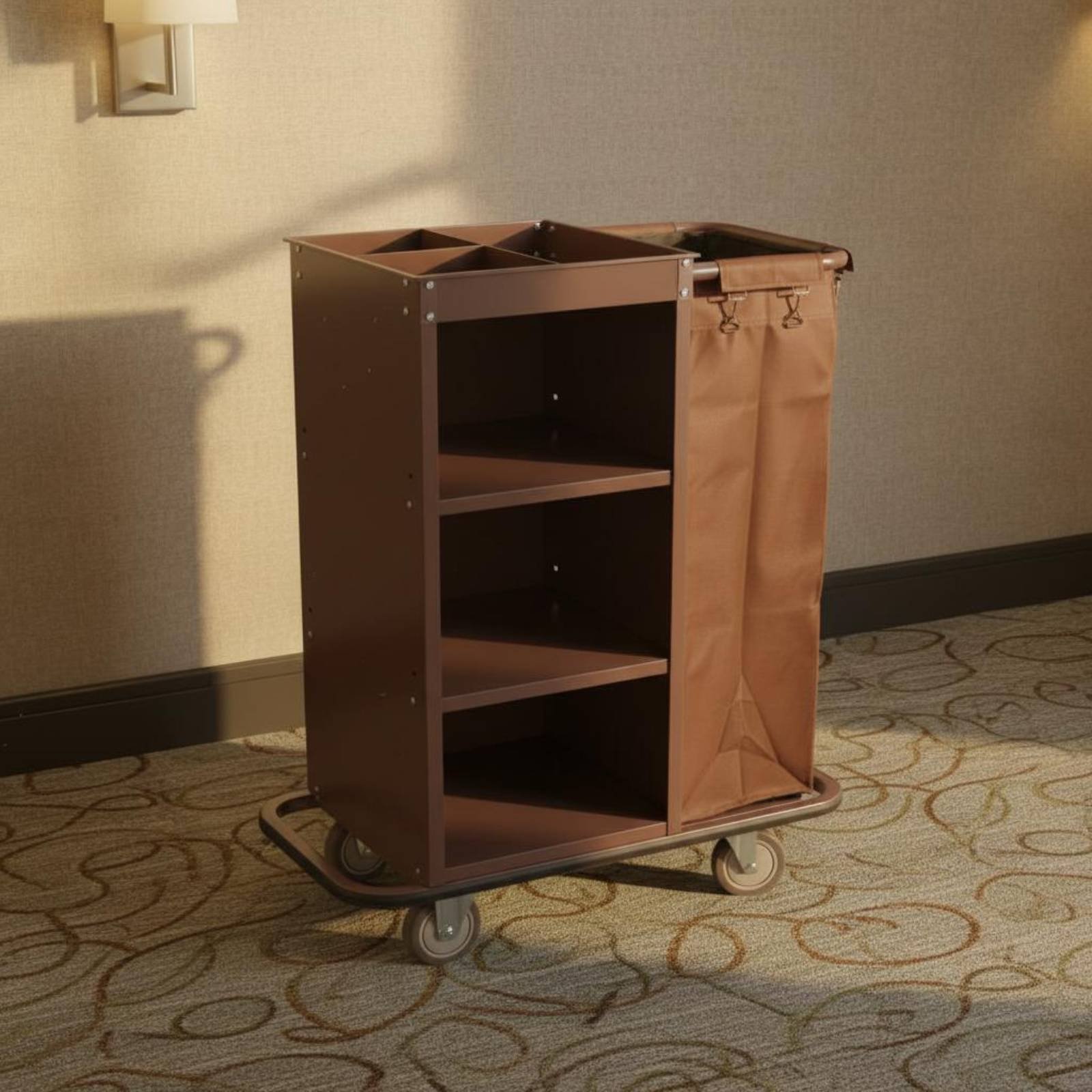 Hotel Linen Cart Multi-Functio - Tech Room Accessories ulasan dan harga