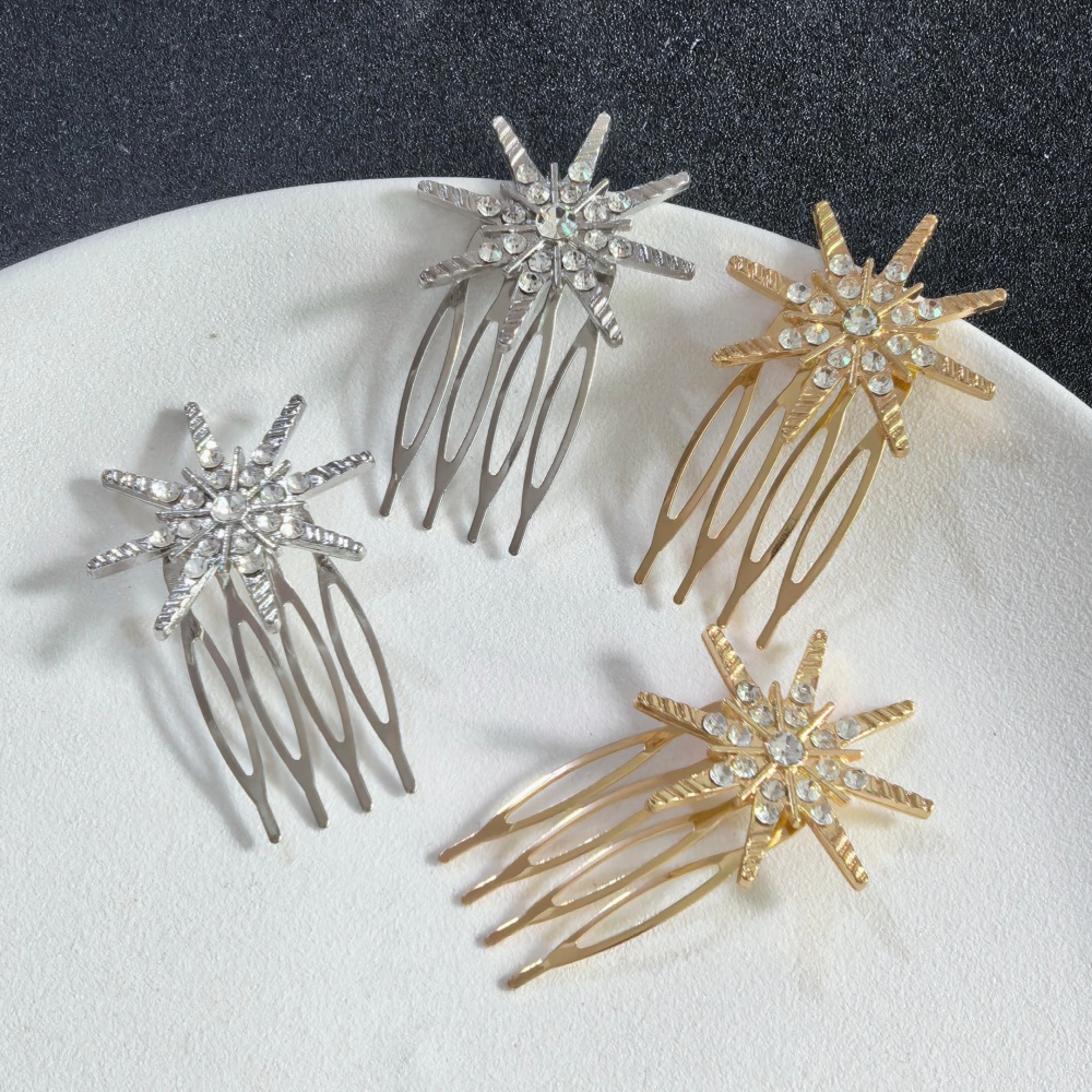 Luxury Starburst Crystal Hairp - Tech Accessories Women ulasan dan harga