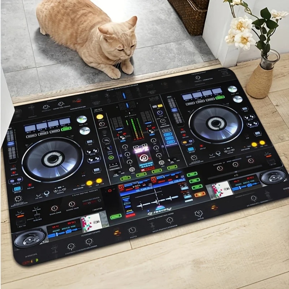 DJ Equipment Pattern 2D Flat P - Tech Room Accessories ulasan dan harga