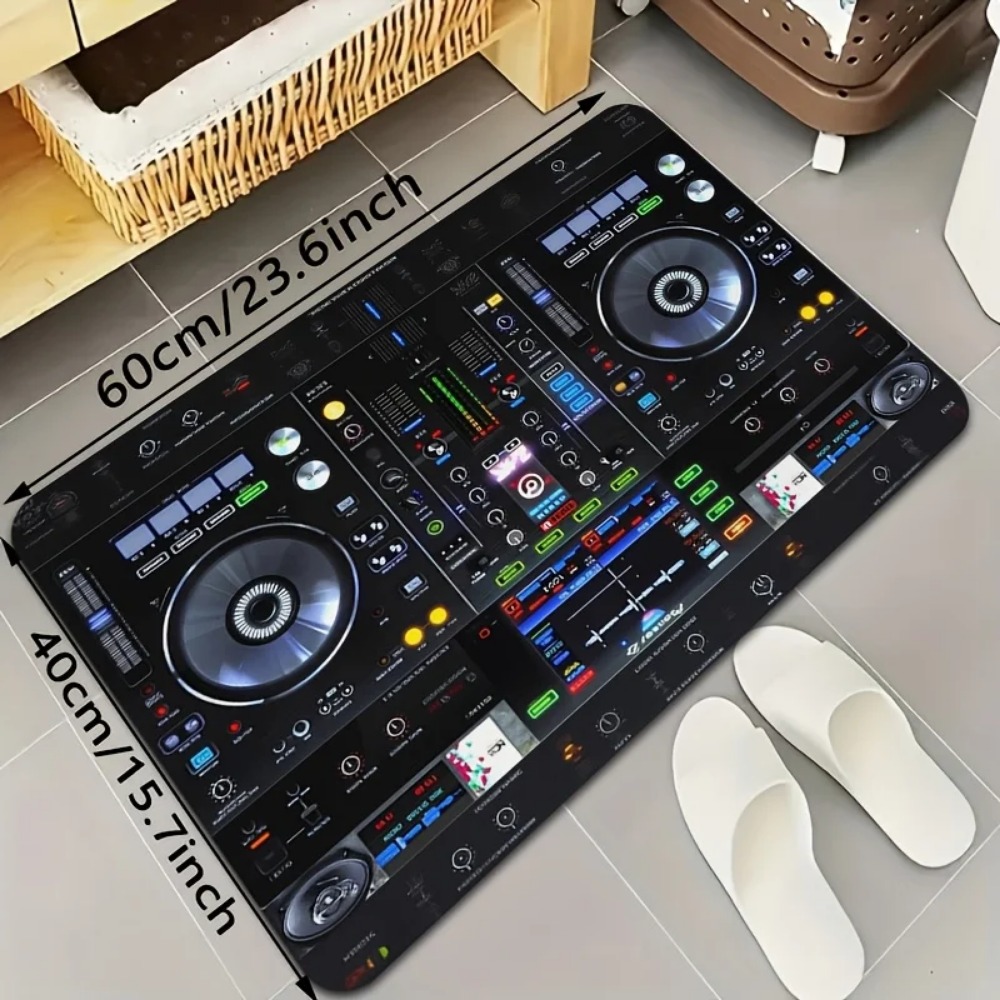 DJ Equipment Pattern 2D Flat P - Tech Room Accessories ulasan dan harga