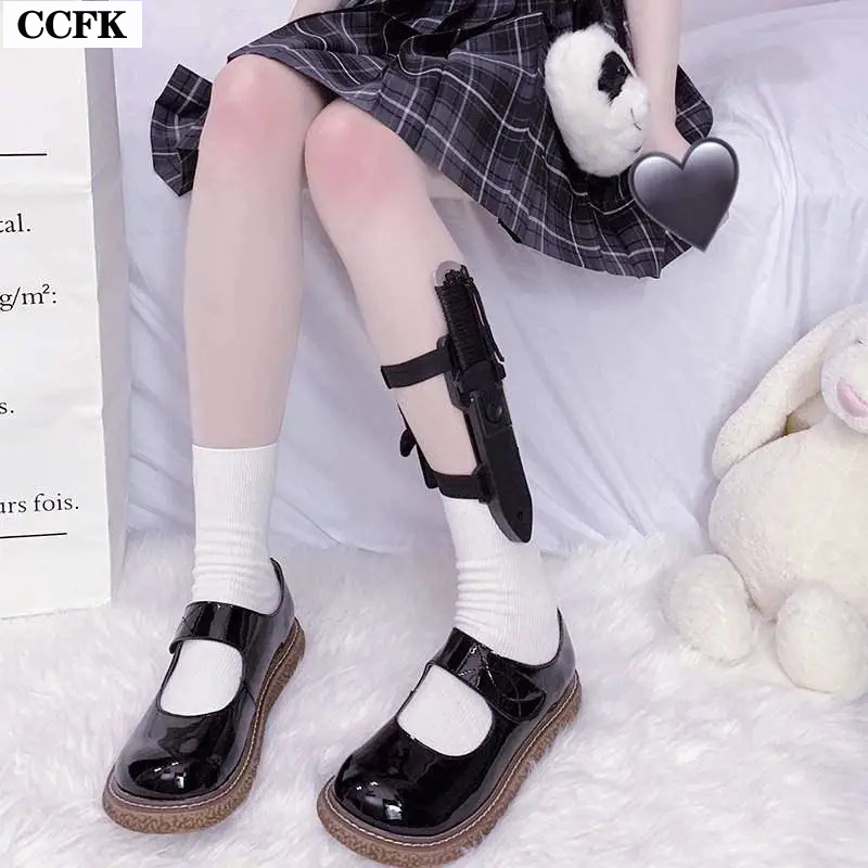 Goth Leg Ring Kawaii Knife Pro - Tech Wear Accessories ulasan dan harga